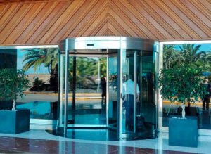 Puertas peatonales giratorias y curvas puertas automáticas peatonales giratorias y curvas